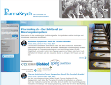 Tablet Screenshot of pharmakey.ch
